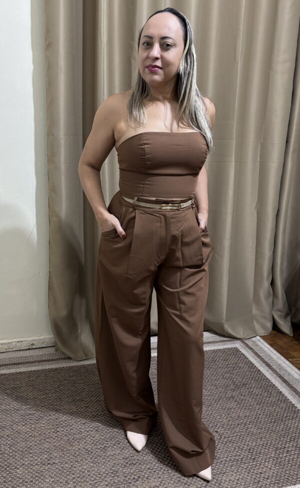 Conjunto de Top + Calça Pantalona - Imagem 3